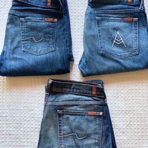 7 for all mankind JEANS BUNDLE!